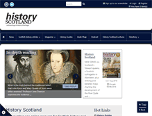 Tablet Screenshot of historyscotland.com